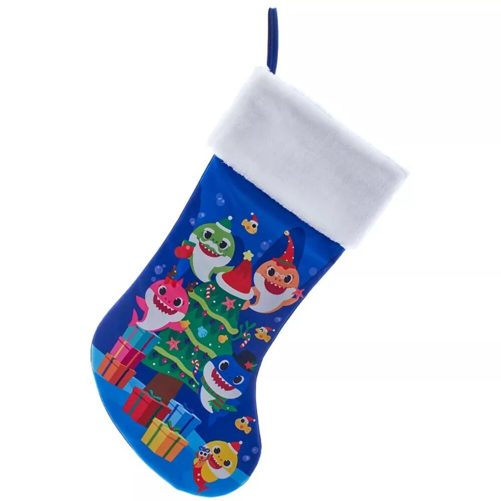 NWT Baby Shark Christmas Holiday Stocking